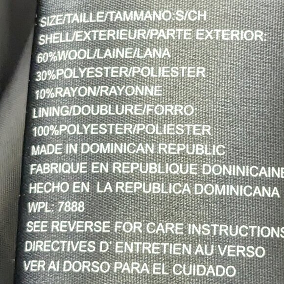 Michael Kors  Women's  Wool Coat  Size Small  Gray - Picture 12 of 13